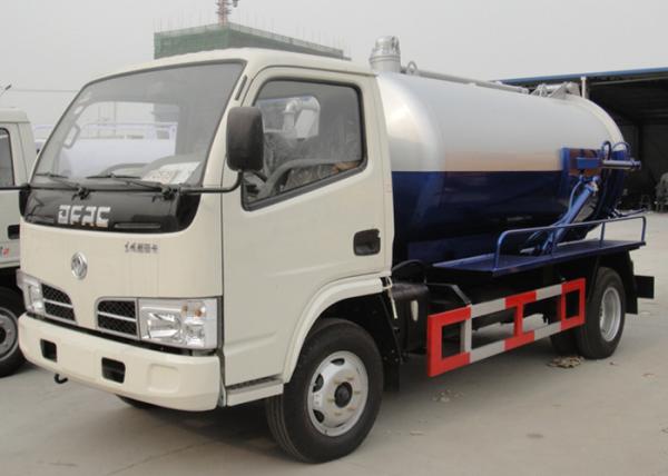 Buy cheap LHD Vacuum Foton 4000 Liters Sewage Suction Truck from wholesalers
