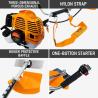 Buy cheap 2T 52CC Gasoline Brush Cutter String Trimmer Sidepack Petrol Grass Cutter from wholesalers