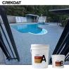 Buy cheap High Gloss Finish Polyaspartic Floor Coating Seamless Easy To Clean from wholesalers
