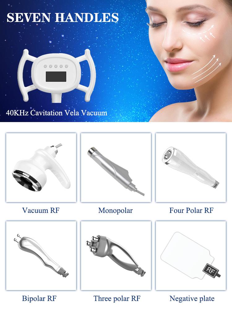 Crioterapia Cavitation RF Vacuum Slimming Machine Wrinkle Remover