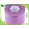 Buy cheap Elastic Athletic Kinesiology Physiotherapy Tape , Colored Kinesiology Tape Knee Support from wholesalers