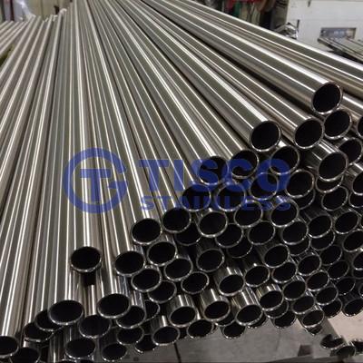 Quality High Temperature Resistance 321 Stainless Steel Tubing Customized Flange Connection for sale