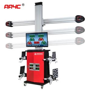 Buy cheap Electronic 3d Wheel Alignment Machine  220rpm Camera Beam Automatically Move Laser from wholesalers
