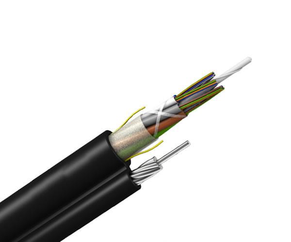 Buy cheap Outdoor Aerial GYTC8S High Tensile Strength Fiber Optical Cable , Figure 8 Self-supporting Cable from wholesalers