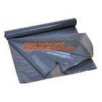 Biodegradable Strong Tall Kitchen Drawstring Trash Bag, Blackout Clean Burst, 80