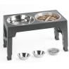 Buy cheap Adjustable Lifting Slow Pet Food Bowl Outdoor Elevated Dog Bowls With Stand from wholesalers