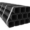 Buy cheap Q345 welded seamless mild carbon steel pipe/black ERW square steel pipe /rectangular steel tube from wholesalers
