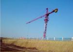 52m Height Under Hook 7034 stationary attached Tower Crane Luffing Crane with 52