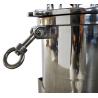 Buy cheap 62KG Weight 304 Stainless Steel Bag Water Filter for Hotels 2.7 sq ft Filtering Area from wholesalers
