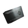 Buy cheap PVD Black Matte Finish Social Media NFC Business Card With N-tage215 Chip from wholesalers