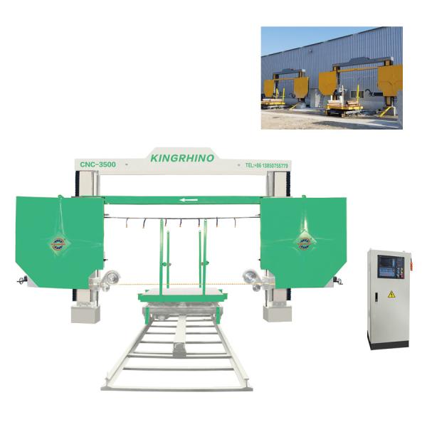 Buy cheap 15000watt 3500x3500x2100mm Diamond Wire Saw Cutting Machine For Marble Granite from wholesalers