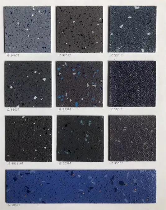 Abrasion Resistance Car Floor Mats Leather 2m Quartz Vinyl Floor Tiles Leather