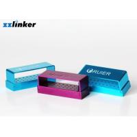 Buy cheap Opening Type Dental Abrasive Bur Disinfection Box 30 holes Colorful FG RA product