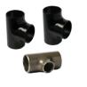 Buy cheap Equal Black Painting 15CrMo Carbon Steel Pipe Tee Connecting Pipes from wholesalers