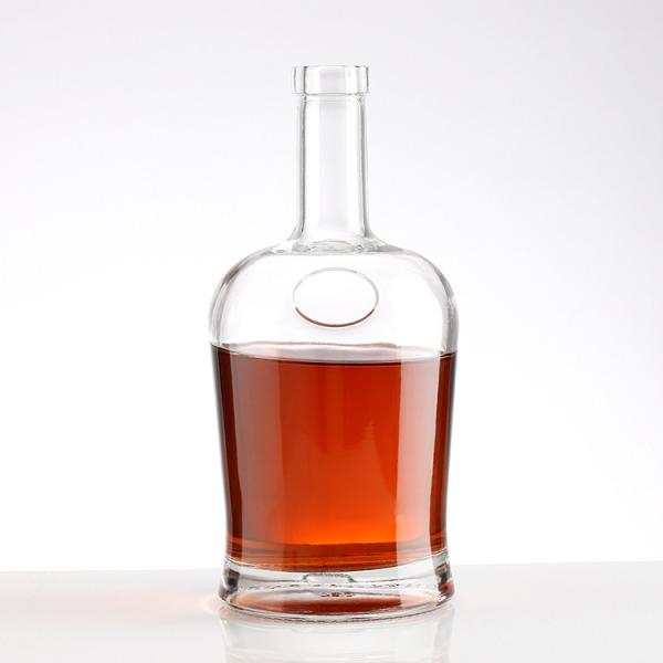 Buy cheap Body Material Super Flint Glass 500ml 700ml 750ml Cut Glass Liquor Bottle for Alcohol from wholesalers