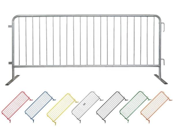 Buy cheap 1100mm 2500mm Crowd Control Fencing Interlocking Steel Barricades ISO9001 from wholesalers