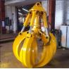 Buy cheap Excavator Spare Parts Q355MN Excavator Rotating Orange Peel Grapple Excavator Polyp Grab from wholesalers
