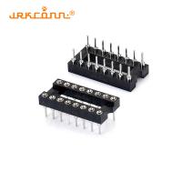 Buy cheap Pitch 6 - 64 Pin Ic Socket Connectors Dip Machined Female Header Strip product
