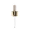 Buy cheap Anodized Gold Center Ring Plastic Bottle Dropper White Rubber Nipple Burette from wholesalers