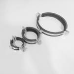 OEM Nut Strut Channel Pipe Clamp EPDM Rubber Insert Drainage tubes