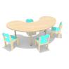 Buy cheap qihang QHD001 Kindergarten children's original wooden table chairs from wholesalers
