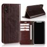 Buy cheap iPhone 8 Case, Genuine Leather Wallet Case Folio Flip Cover for iPhone 5/6/7/8/X/XS/XS MAX/XR from wholesalers