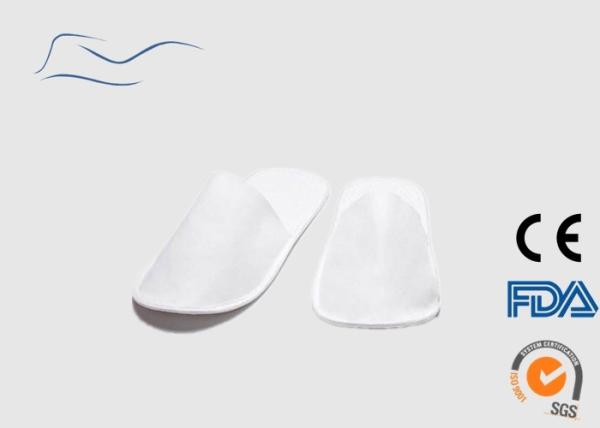 Buy cheap Single Use Non Woven Slippers Closed Toe ISO Certification With Free Sample from wholesalers