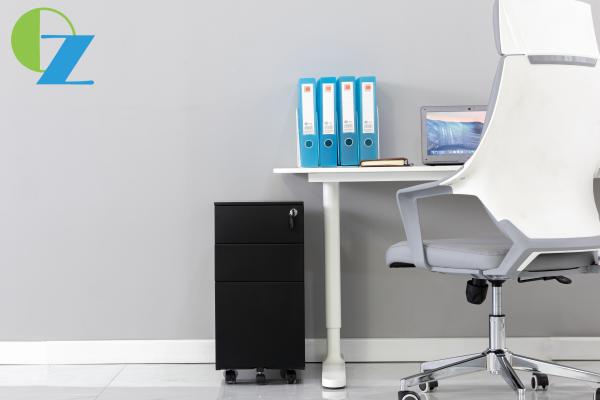 Buy cheap Side Open Mobile Pedestal Cabinet 3 Drawers Lockable Filing Storage from wholesalers