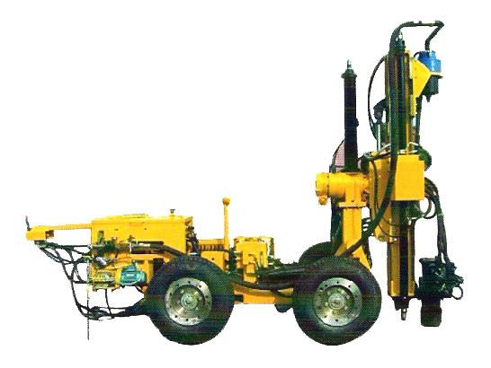 Buy cheap Mobile Underground Mining Drilling Equipment Hydraulic High Efficiency Down The Hole Drill Wheel from wholesalers