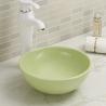Buy cheap Non-Porous Counter Top Bathroom Sink Table High-Gloss Surface Wash Basin Round from wholesalers