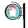Buy cheap P4.7 Outdoor Single Side LED Screen Logo Advertising Round LED Poster Display from wholesalers