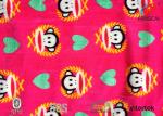 Azo free custom printed super soft spandex Velvet fabric for baby