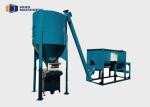 Horizontal Spiral Dry Mix Mortar Plant Decorative Plaster Production Line