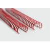 Buy cheap 44MM 2:1 Pitch Gold Bronze Wire O Binding Nylon Coating 38.6mm from wholesalers