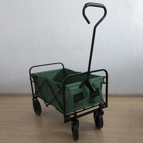 Buy cheap 8 Inch Collapsible Beach Trolley 600D Oxford Fabric Lightweight Folding Wagon from wholesalers