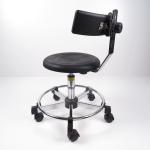 Industrial Ergonomic ESD Chairs Save Space With Foot Ring 2 Adjustments Way