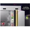 Buy cheap Commercial four doors stainless steel upright refrigerator 780L from wholesalers