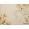 Buy cheap Modern Style Vinyl Embossed Wallpaper For Restaurant Decoration , Floral Pattern from wholesalers