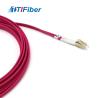 Buy cheap FTTH Optic Duplex OM4 Fiber Patch Cord Cable Multimode from wholesalers