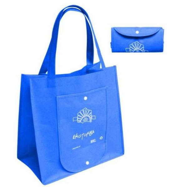 Buy cheap Fold Away Reusable Collapsible Shopping Bag PP Non Woven Custom Logo from wholesalers