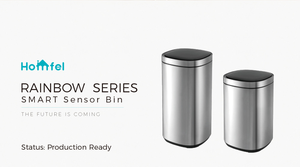 12L 20L 30L 40L 50L Smart Sensor Bin Trash Can For Household Logo Customized