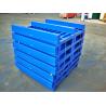 Buy cheap Reusable Returnable Heavy Weight Industrial Metal Pallets For Storage Handling from wholesalers