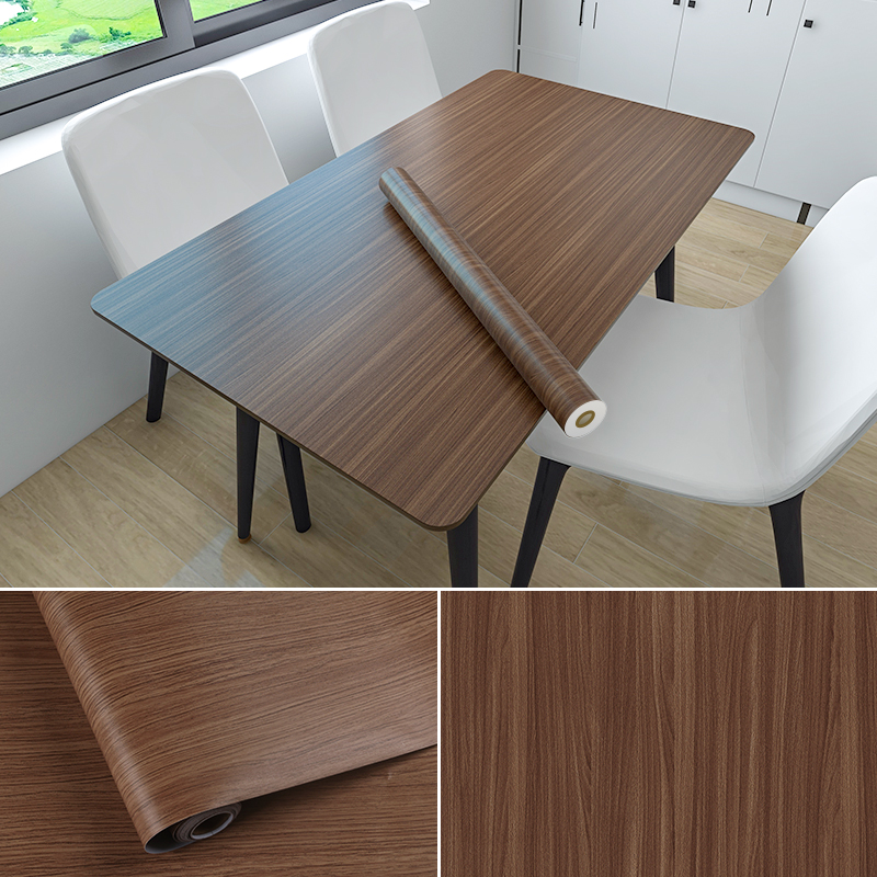 PVC Wood Wallpaper for Home Decoration in 60cm/120cm Width 3D Pattern
