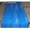 Buy cheap PU Coating Corrugated Steel Roofing Sheets , Exhibition Pavilion Color Coated Profile Sheet from wholesalers