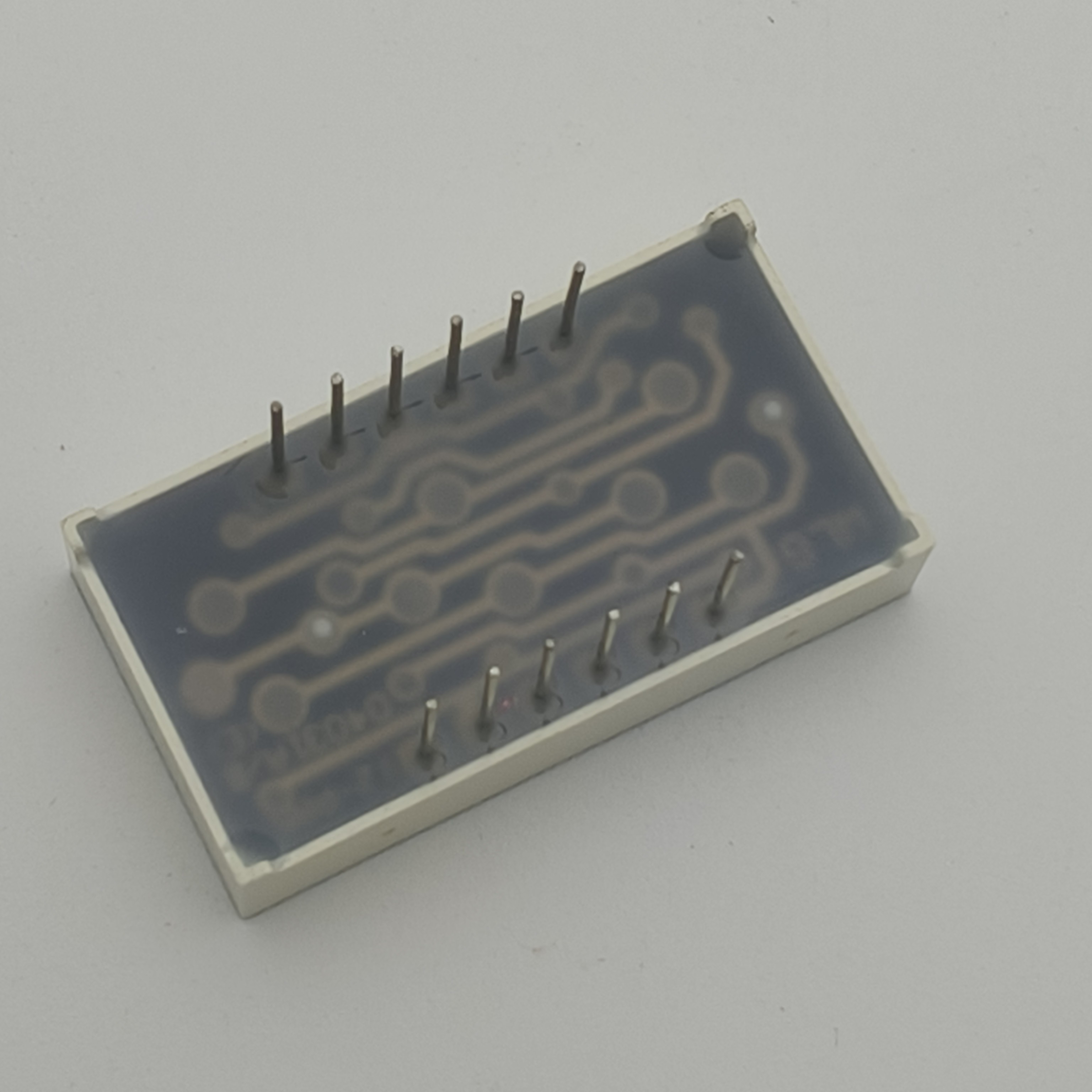 Customied Orange Color 7 Segment LED Display Triple Digit Common Cathode