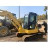 Buy cheap PC55MR-2 Used KOMATSU Excavator With Rubber Track Shoe No Oil Leakage from wholesalers