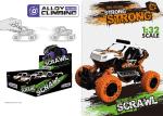 EN71 & 7P Cool Toys For Boys Alloy Vehicle Truck Pull Back Graffiti Painting
