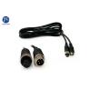 Buy cheap Aviation Connector 4 Pin Din Waterproof CCTV Cable Length 1M , 3M , 5M from wholesalers