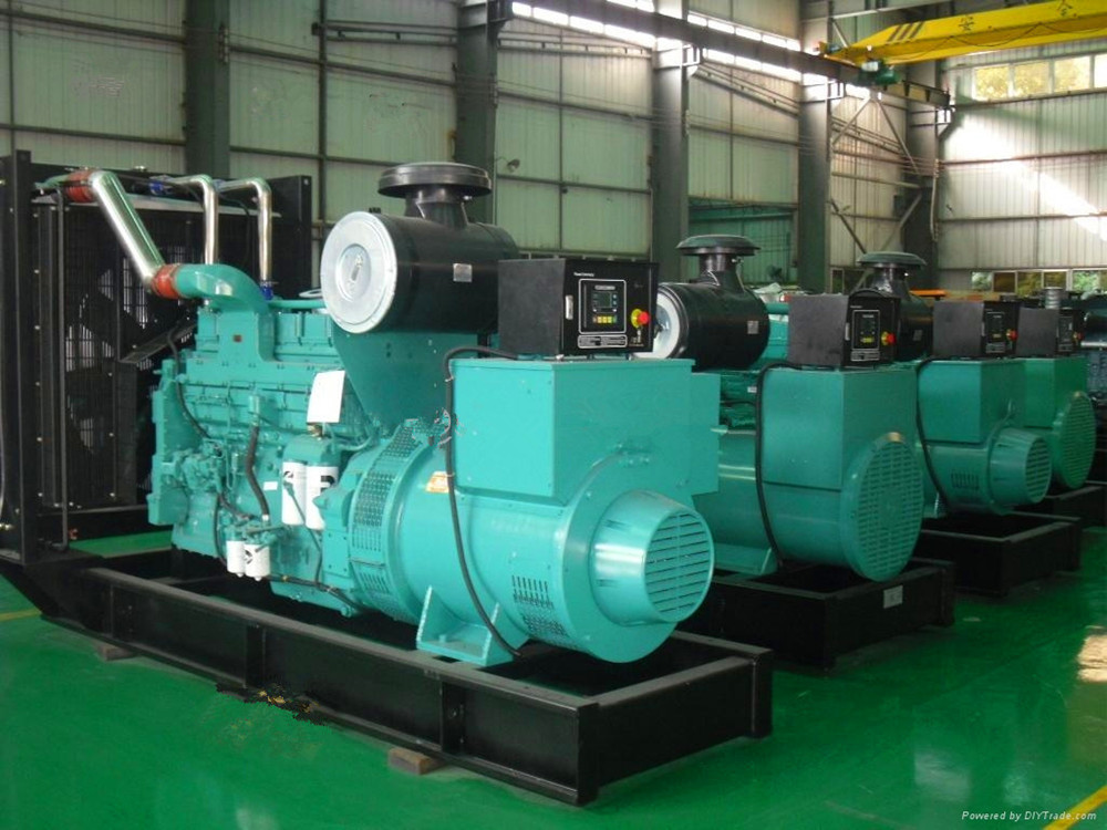 Genset Synchronization Control Panel Cummins diesel generator 500kva power copper busbar