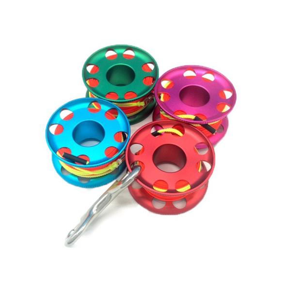 Buy cheap Circular 50m Scuba Diving Accessories Reel Line Aluminum Alloy Material from wholesalers